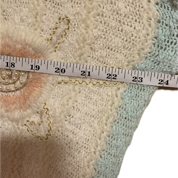 Vintage 20 ANS by Mariea Kim 80s cottagecore pastel beading mixed media - Picture 9 of 15